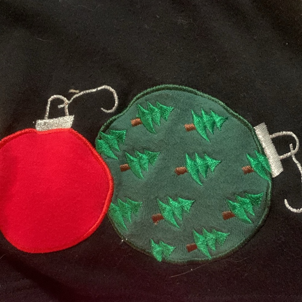 BECHAMEL women’s size PP embroidered Christmas shirt - Picture 10 of 11